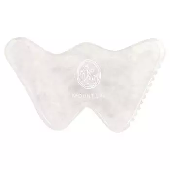 Mount Lai, Vitality QI Collection, White Jade Gua Sha Carving Tool, 1 Piece