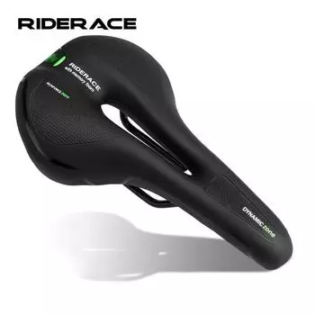 Mountain bike saddle/bicycle seat cushion/hollow seat cushion One size синий