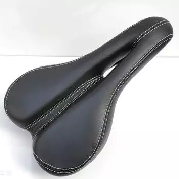 Mountain Bike Saddle Hollow Saddle Dual Track Saddle Thickened Cushion Bicycle Saddle S чёрный