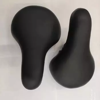 Mountain bike seat cushion soft seat saddle pad balance seat saddle XS чёрный