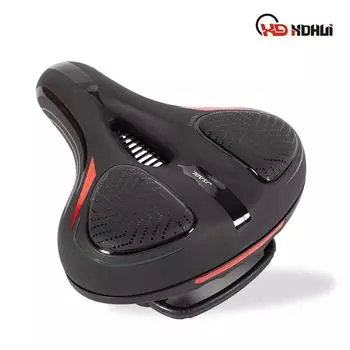 Mountain bike seat Cycling equipment Bicycle seat cushion red [shock absorber ball. Silicone model] красный
