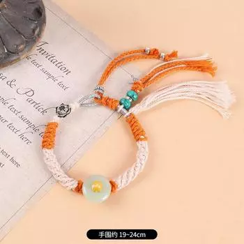 Mountain ghost spending money bracelet, hand-woven retro Tibetan bracelet bracelet, cultural and play accessories