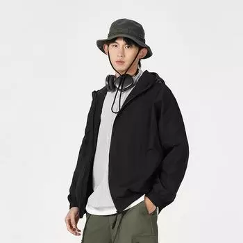 Mountain Outdoor Men s Jacket New Spring and Autumn Bat Sleeve Jacket Men and Women Couple Mountaineering Jacket Jacket Top S