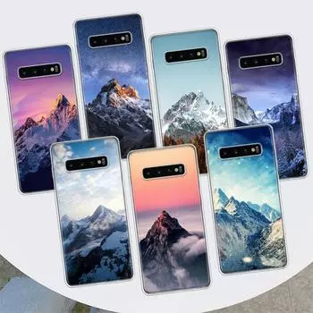 Mountain Peak Forest Phone Case For Samsung Galaxy M21 M12 M31S M32 M51 M52 Note 20 Ulte 10 Plus 9 8 J4 J6 + J8 M11 F52 F62 Samsung M80S