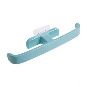 Mounted Family Towel Bathroom Shelf Holders Slippers Hanger Shoe Organizer Shoe Rack Storage Box синий