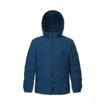 Mountia Men S dawSon Premium Eco Down Hooded Padded Jumper Teal Turquoise/110