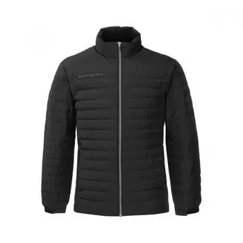 Mountia Men S Kundal ветрозащитный легкий стеганый джемпер на утином пуху, черный Black/95