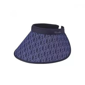 [Mountia] Mountia Spring And Summer Lettering Sun Cap 2mqhtm3501 PURPLE/999