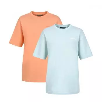 [MounTia] Женская футболка с принтом океана MounTia весна-лето 8 1mqTSm3527 S_ORANGE/095