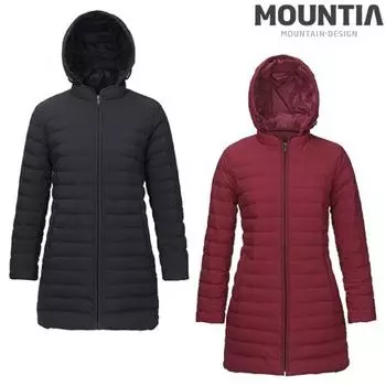 Mountia Женская куртка-пуховик Mina D 4 1wjDqm0515 Brickred/095