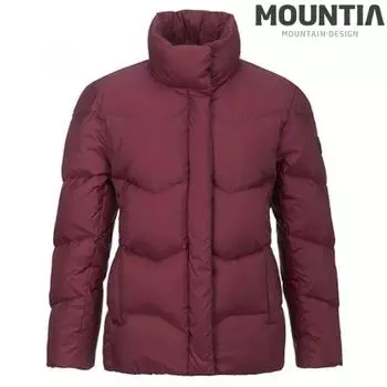 Mountia Женская куртка-пуховик S Mully D 4 1wjDqm0615 Brickred/090