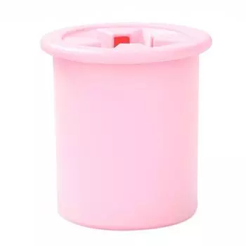 Моющая щетка Мойка лап Инструменты для чистки щенков Товары для питомцев Чашка для мытья лап собаки Чашка для мытья лап питомца розовый