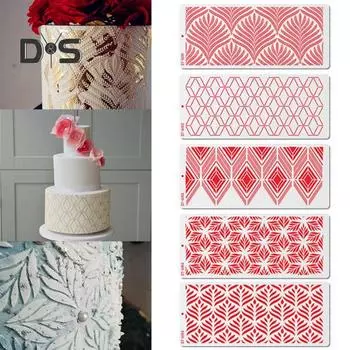 Моющаяся форма для распыления торта, гладкая поверхность, прочная форма для торта «сделай сам», шаблон для помадки