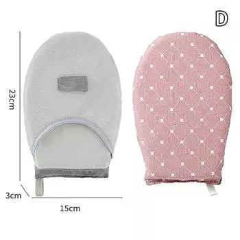 Моющаяся гладильная доска Мини-перчатки против ожогов Чехол для утюга Термостойкая грязеотталкивающая гладильная доска для магазина одежды