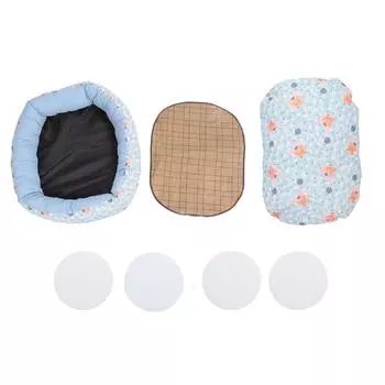 Моющаяся кровать для собак, мягкий удобный многофункциональный диван-кровать для домашних животных, подушка с охлаждающим ковриком для собак и кошек XL