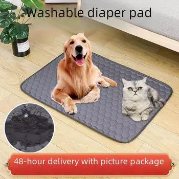 Моющаяся салфетка для сбора мочи домашних животных: Многоразовые, нескользящие, быстросохнущие и впитывающие для всех сезонов XS 30x30