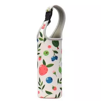 Моющаяся вакуумная чашка с рукавом, эластичная прочная мультяшная красочная крышка для бутылки с водой B