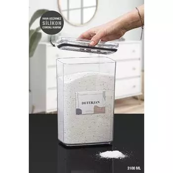 Моющее средство Вакуумный прямоугольный контейнер для хранения 3,1 л