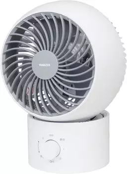 Моющиеся 14 татами, легко наклоняемые, 3 уровня объема воздуха, белый, серый [Yamazen], тихий циркулятор, (Вентиляция/Циркуляция воздуха), Чистый, слева/справа