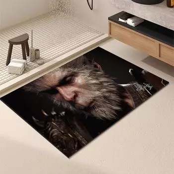 Моющиеся износостойкие коврики для пола из диатомовой грязи, противоскользящие коврики для ванной комнаты 50 * 80Cm