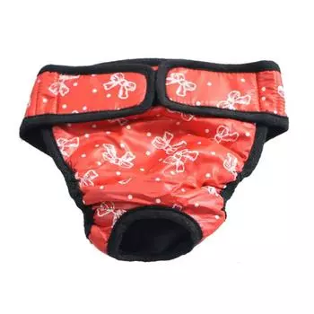 Моющиеся подгузники для собак, женские, для домашних питомцев, для щенков, физиологические штаны, подгузники для собак, многоразовые