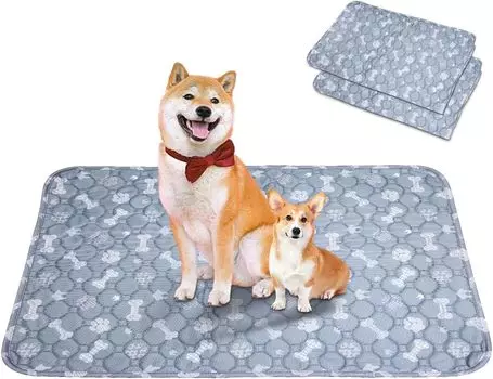 Моющиеся простыни для домашних животных Toyuxe Pet Sheets Стирающиеся простыни для собак, набор из 2 штук Широкие простыни для мочеиспускания Простыни для домашних животных Дезодорирующие простыни для домашних животных Стирающиеся целиком Стирающиеся