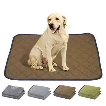 Моющиеся простыни для домашних животных, водонепроницаемый коврик для домашних животных, набор из 2 простыней для туалета собак Qhoculi, коврик для мочи, простыни для домашних животных, моющиеся простыни для туалета собак, полностью моющиеся