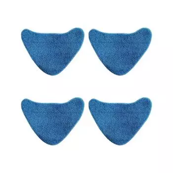 Моющиеся роботы-пылесосы для подметания Моющаяся швабра Ткань для швабры Замена Микрофибровый материал для WH20200 4PC