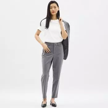 Моющиеся зауженные брюки GU by Uniqlo Z+X