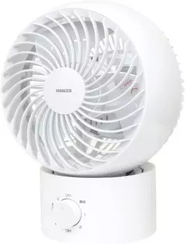 Моющийся 18 татами татами легко наклоняется 3 уровня объема воздуха белый [Yamazen] циркулятор, тихий, (Вентиляция/Циркуляция воздуха), Чистый, слева/справа