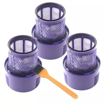 Моющийся большой фильтр для беспроводного пылесоса Dyson V10 Sv12 Cyclone Animal Absolute Total Clean, замена фильтра