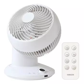 Моющийся циркуляционный двигатель постоянного тока, тихий, 20 татами, которые можно разобрать для очистки, уровни потока воздуха с контролем, гарантия цвета слоновой кости 1 [Yamazen]