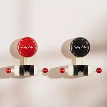 Моющийся держатель для душевой лейки с прочным подшипником, фиксированное основание для душевой лейки красный