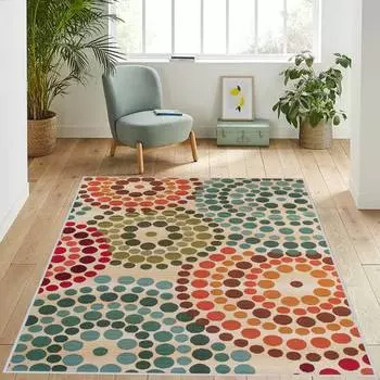 Моющийся ковер с принтом Rovigo Home RGHM1251