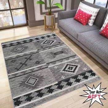 Моющийся ковер с принтом Rovigo Home RVG1801