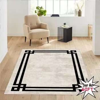 Моющийся ковер с принтом Rovigo Home RVG1844-SM393