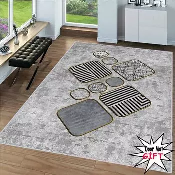 Моющийся ковер с принтом Rovigo Home RVGHOME0057-SD1174