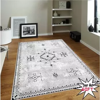 Моющийся ковер с принтом Rovigo Home RVGHOME0128-SD958