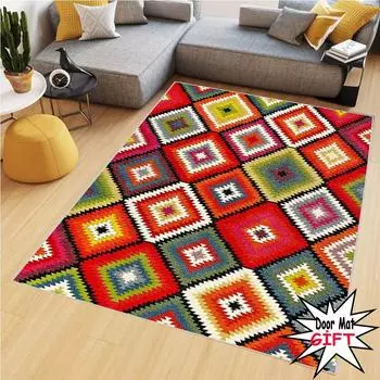 Моющийся ковер с принтом Rovigo Home RVGHOME0461