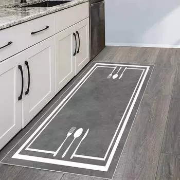 Моющийся кухонный ковер с принтом Rovigo Home RVGHOME2113-SM361