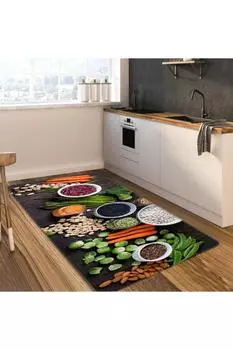 Моющийся нескользящий ковер и дорожка с цифровой печатью KOZZY HOME