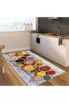 Моющийся нескользящий ковер и дорожка с цифровой печатью KOZZY HOME