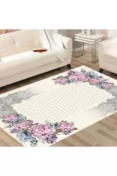 Моющийся нескользящий ковер и дорожка с цифровой печатью KOZZY HOME