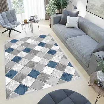 Моющийся нескользящий напольный ковер Rovigo Home с цифровой печатью RVGHOME0421