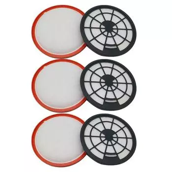 Моющийся предмоторный фильтр + постмоторный Hepa-фильтр для комплекта Vax Type 95 Power 4 C85-P4-Be, аксессуары для пылесоса без мешка светло-серый