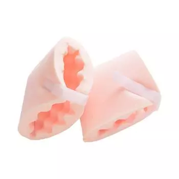 Моющийся регулируемый протектор для пяток от язв на ногах для пожилых людей 2x для