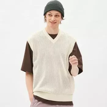 Моющийся сетчатый жилет GU by Uniqlo