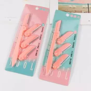 Моющийся, удобный для переноски, долговечный, складной, для бровей, бритва для лица, триммер для женщин L