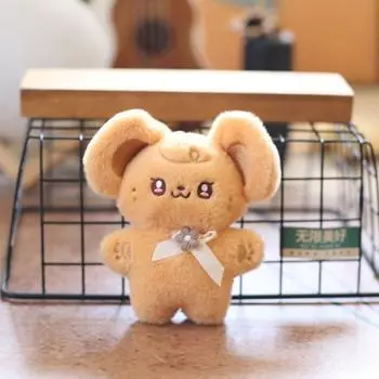 Mouse Little Cuter Plush Keychain Stuffed Toy With Pp Cotton Fill For Kids Decor