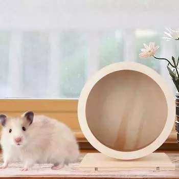 Mouse Natural Mute Hedgehogs Running Roller Hamsters Exercise Wheel 15cm